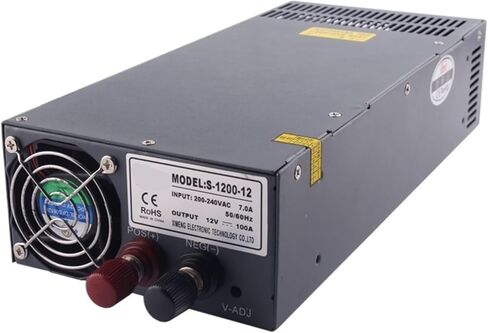 1PC S-1200-12 110VAC/220VAC إلى 1200W 12V 100A إمدادات الطاقة الإخراج الفردية (220 فولت ، 36V_1200W) in Saudi Arabia