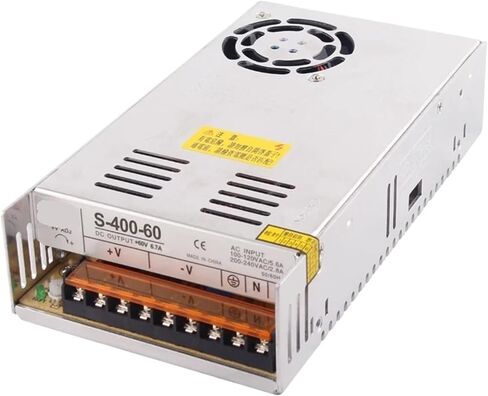 1pc S-400-60 Switching Power Supply 400W 60V 6.7A Non-Waterproof for RD6006(15V 27A_400W) in Saudi Arabia