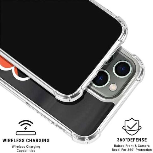 Skinit Clear Phone Case Compatible with iPhone 16 Pro Max - Officially Licensed NFL Cincinnati Bengals Design in Saudi Arabia