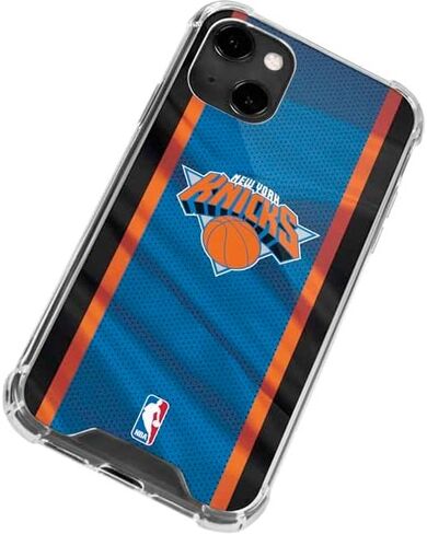 Skinit Clear Phone Case متوافق مع iPhone 14 - NBA NBA New York Knicks بعيدًا عن تصميم Jersey in Saudi Arabia