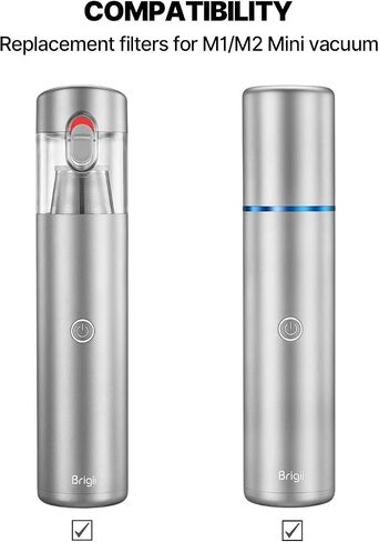 Brigii M-series HEPA Filter only for Handheld Vacuum, Mini Vacuum M1/M2 pack of 4Pcs in Saudi Arabia