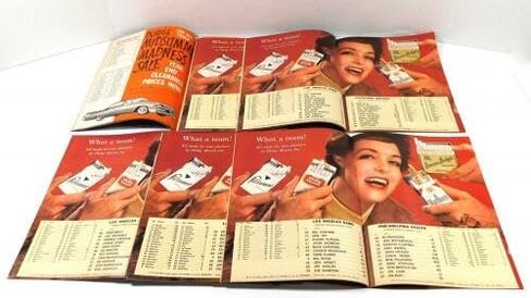 Lot of (10) Different 1959 Los Angeles Rams NFL Football Programs - NFL Programs in Saudi Arabia