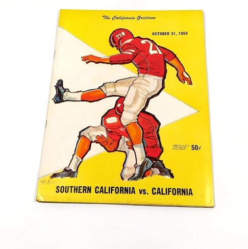 1959 USC في برنامج كرة القدم الكلية في كاليفورنيا 10-31-59-برامج الكلية in Saudi Arabia