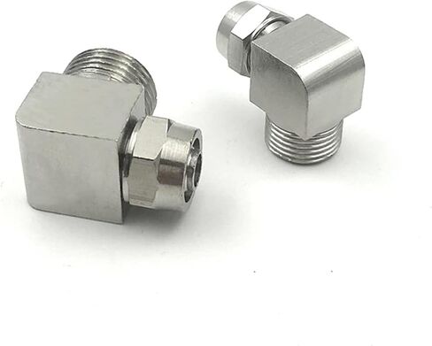 KL-PL Hose Coupler Tube Through Quick Joint OD 4/6/8/10/12mm Connector Pneumatic Elbow Fast Twist Fittings 1Pcs(KL-PL4-02) in Saudi Arabia