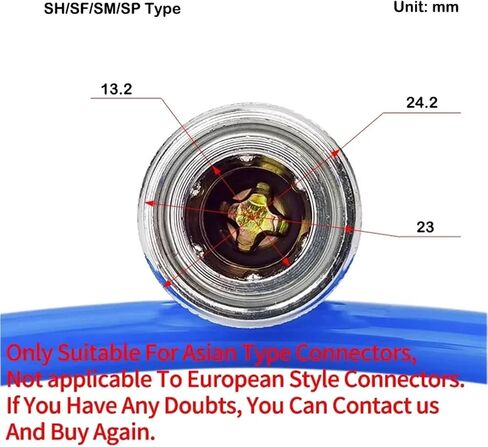 SH PH SP PP SM PM SF Pneumatic Connector Rapidities For Air Hose Fittings Coupling Compressor Accessories 1Pcs(PP Type,30) in Saudi Arabia