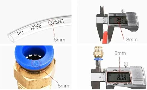 PL Pneumatic Quick Connector Threaded Elbow PL6-01/8-02/8-04/10-02/12-03 Hose Air Fitting 1Pcs(PL10-01) in Saudi Arabia
