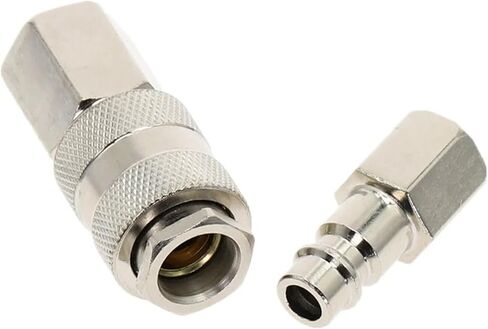 1PCS خط خرطوم خط خرطوم ملاءمة أنثى الإصدار 1/4 "3/8" 1/2 "بوصة التركيبات الهوائية الإناث من نوع الاتحاد الأوروبي (PF 02) in Saudi Arabia