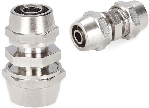 PU PG 4MM 6 8 10 12 14 16mm type type type push in mettings pneumatic for mipe qucik connector 1pcs (10-12) in Saudi Arabia