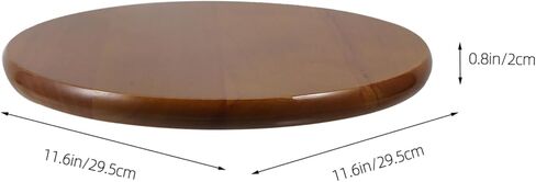Round Wooden Stool Seat Replacement Retro Rubberwood Panel Round Stool Cover for Restaurant Home Office Wedding Banquet Chair Accessory in Saudi Arabia