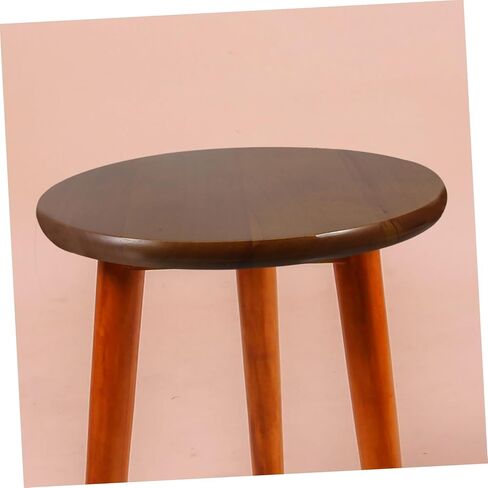 Round Wooden Stool Seat Replacement Retro Rubberwood Panel Round Stool Cover for Restaurant Home Office Wedding Banquet Chair Accessory in Saudi Arabia