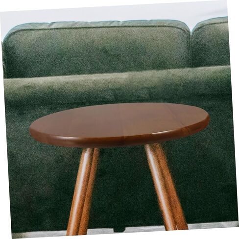 Round Wooden Stool Seat Replacement Retro Rubberwood Panel Round Stool Cover for Restaurant Home Office Wedding Banquet Chair Accessory in Saudi Arabia