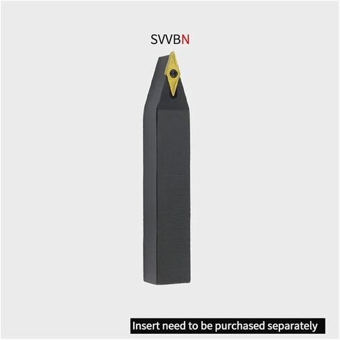 SVVBN1212H11 SVVBN1616H11 SVVBN2525M16 External Turning Tool Holder VBMT Carbide Insert Machining Cutter Toolholders(VBMT160408-MV KT930,SVVBN1616H16) in Saudi Arabia