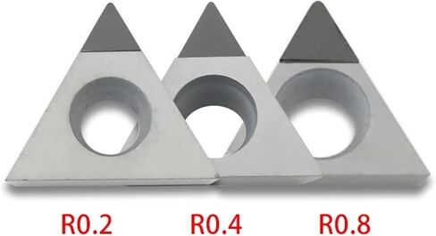 قاطع مخرطة Diamond PCD Face Single CNC شفرة INSERT DCMT070204 CCMT VCMT TPGH DCGT11T302 أداة تحول 1PC (0601 ، TBGH_R0.2) in Saudi Arabia