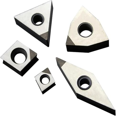 Diamond CBN Lathe Cutter Single face CNC Blade indexable Insert CCGT060202 DCGT VBGT TCMT TPGH090202 Turning Tool 1pc(DCGT0702,R0.2) in Saudi Arabia