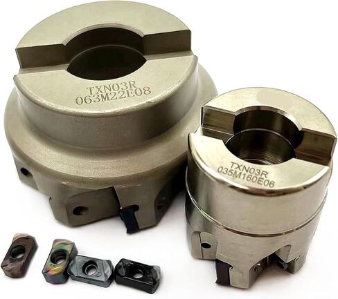 TXN03R 50-22-7T حامل طحن الأعلاف السريعة 50 مم 63 مم 80 مم رأس طحن LNMU0303ZER-MJ AH725 AH130 CARBIDE (10pcs LNMU0303 AH725) in Saudi Arabia