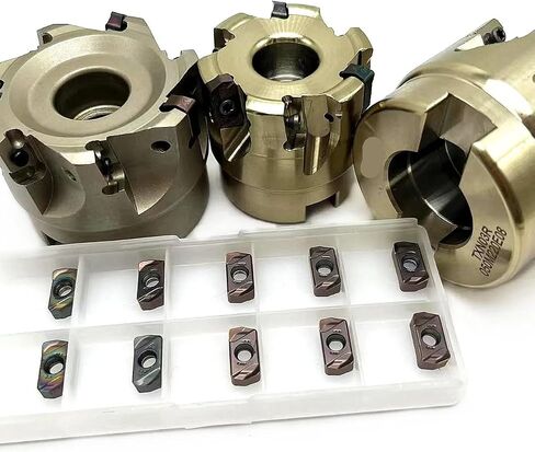 TXN03R 50-22-7T حامل طحن الأعلاف السريعة 50 مم 63 مم 80 مم رأس طحن LNMU0303ZER-MJ AH725 AH130 CARBIDE (10pcs LNMU0303 AH725) in Saudi Arabia