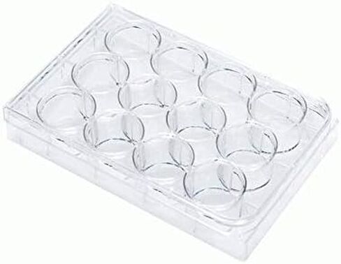 Corning 353043 ، لوحة ثقافة الخلايا الصافية 12 بئر القاع مع الغطاء ، 50 لكل حالة in Saudi Arabia