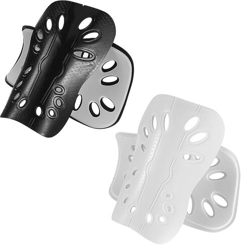 2 Pair Soccer Shin Guards, Lightweight and Breathable Shin Pads Shin Guards Soccer Football Calf Protective Gear Cushion Reduce Shocks Football Gear Shin Pads for Men Women Teens Kids in Saudi Arabia