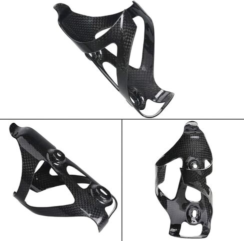 KABON Bike Water Bottle Holder, Lightweight 3K Carbon Fiber Bicycle Drink Water Bottle Cages for Road Mountain Bike Cycling Accessories - Pack of 2 in Saudi Arabia