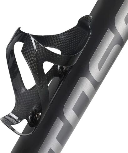 KABON Bike Water Bottle Holder, Lightweight 3K Carbon Fiber Bicycle Drink Water Bottle Cages for Road Mountain Bike Cycling Accessories - Pack of 2 in Saudi Arabia