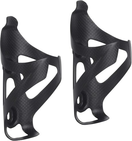 KABON Bike Water Bottle Holder, Lightweight 3K Carbon Fiber Bicycle Drink Water Bottle Cages for Road Mountain Bike Cycling Accessories - Pack of 2 in Saudi Arabia