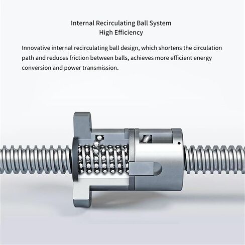 Double nut Ball Screw Control Machine Double Nut Ball Nut +150-1000mm DFU3205 Ball Screw +End Machined Router(450MM) in Saudi Arabia
