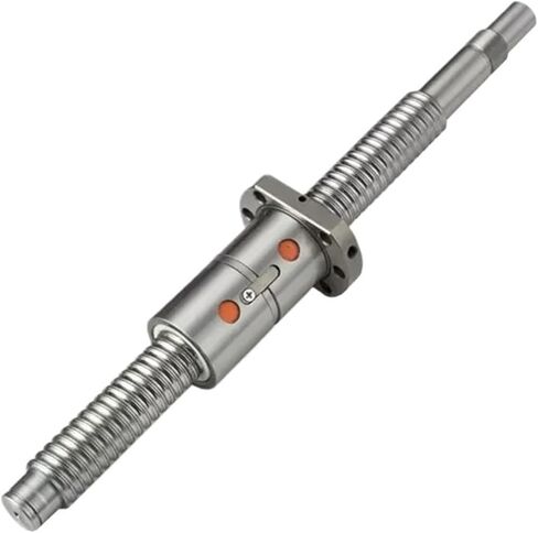 Double nut Ball Screw Control Machine Double Nut Ball Nut +150-1000mm DFU3205 Ball Screw +End Machined Router(450MM) in Saudi Arabia