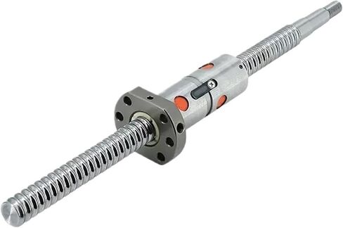 Double nut Ball Screw Control Machine Double Nut Ball Nut +150-1000mm DFU3205 Ball Screw +End Machined Router(450MM) in Saudi Arabia