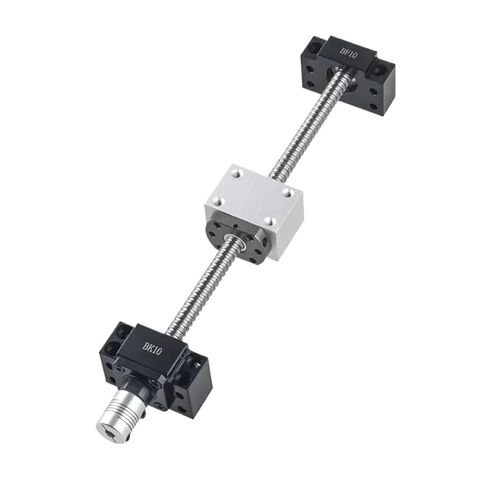 آلة التحكم في الكرة مزدوجة الجوز الجوز الجوز SFU1204 برغي الكرة المدحرج C7 مع 1204 Ball Nut+Nut Housing+BK/BF10 End Support+Coupler (900mm) in Kuwait