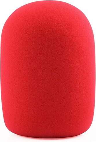 LEFXMOPHY for Audio Technica AT2020 Pop Filter, Windscreen for Audio-Technica AT-2020 AT-2035 AT-2040 AT-2050 ATR2500 ATR2500X AT-4040 Microphones Replacment Mic Foam Red Cover in Saudi Arabia