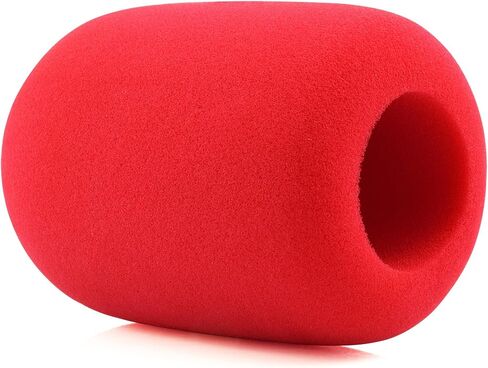 LEFXMOPHY for Audio Technica AT2020 Pop Filter, Windscreen for Audio-Technica AT-2020 AT-2035 AT-2040 AT-2050 ATR2500 ATR2500X AT-4040 Microphones Replacment Mic Foam Red Cover in Saudi Arabia