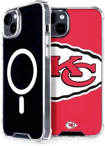 حالة Skinit Phone Case متوافقة مع Magsafe iPhone 15 - NFL Kansas City Chief بشكل رسمي in Saudi Arabia