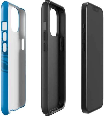Skinit Impact Phone Case Compatible with iPhone 14 - Officially Licensed NFL Detroit Lions Black & White Design in Saudi Arabia