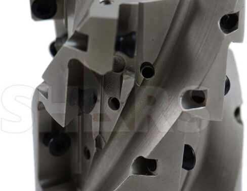 Shars 2" 90° Coolant Through Indexable Helical Face Mill APKT 1604 12 Inserts + Certificate New 404-2960 S[ in Saudi Arabia