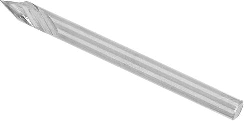 Wodworking Tool Hardware Drill Point Cutter 3.175mm Engraving Milling Cutter 3.175x45°x0.2x40L in Saudi Arabia