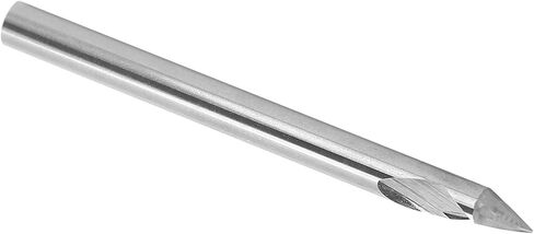 Wodworking Tool Hardware Drill Point Cutter 3.175mm Engraving Milling Cutter 3.175x45°x0.2x40L in Saudi Arabia
