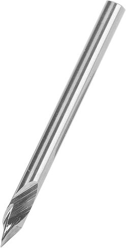 Wodworking Tool Hardware Drill Point Cutter 3.175mm Engraving Milling Cutter 3.175x45°x0.2x40L in Saudi Arabia
