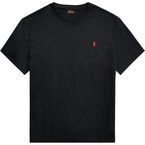 Polo Ralph Lauren Mens Short Sleeve Custom Slim Fit T-Shirt (L, Polo Black) in Kuwait