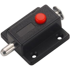 قفلات الأبواب ومزالج البراغي قفل مزلاج لباب نافذة خزانة خزانة خزانة خزانة المنزل الأجهزة الأثاث السلامة السلامة الأثاث (أسود) in Kuwait