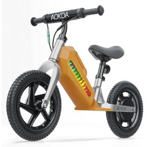 K8 Kids Electric Balance Bike ، محرك 150 واط ، 7.5 ميل في الساعة أقصى سرعة ، بطارية 21.6V 5.2AH ، 9MILES Range Electric ، مناسبة للأطفال من 3 إلى 8 سنوات لركوبها. （Orange） in Saudi Arabia