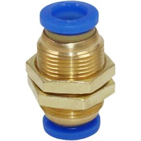 التجهيزات الهوائية موصل أنابيب هواء الإفراج السريع اقتران 4mm-12mm PU PE PV PY HVFF BUC 1PCS (PU ، 10MM) in Kuwait