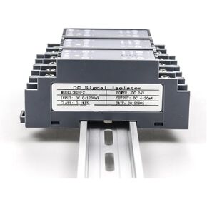 1PCS مقاومة مرسل الإرسال المحتملة الجهد الحالي 4-20MA محول إشارة 25.4x108x47mm (24VDC ، 0-20MA input_0-10v) in Kuwait