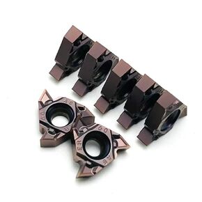 Carbide Inserts MMT 16ER AG60-S VP15TF UE6020 US735 Turning Inserts Thread Turning Tools MMT16ER Thread Inserts(16ER AG60-S UE6020,100PCS(10box)) in Kuwait