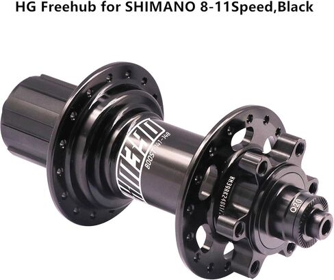 BestParts Mountain Bike Rear Hub,XM390 Boost MTB Rear Hub 32 Hole, Quick Release (QR) Disc Brake HG Freehub Replacement for Shimano 8-11 Speeds, with Quick Release Bars,10x141mm in Saudi Arabia