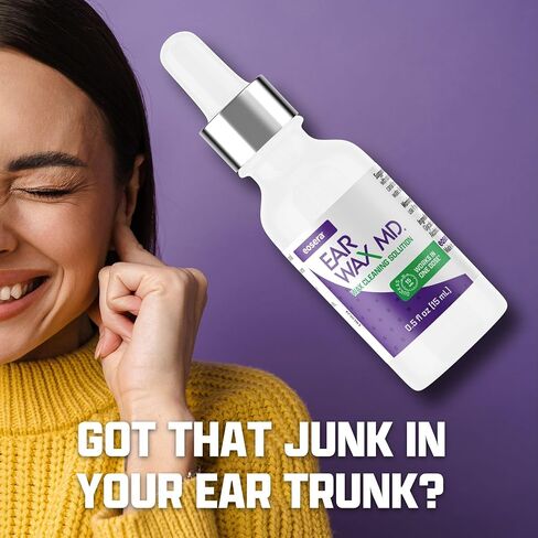 Ear Wax MD® by eosera® – Fast-Acting Ear Wax Removal Drops • Peroxide-Free Formula • Clinically Proven • FSA/HSA Eligible • Safe for Hearing Aid Users • Adults and Kids in Kuwait
