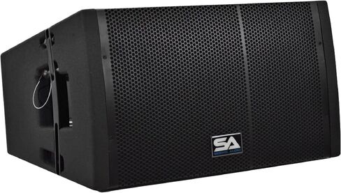 Seismic Audio SAXLP-12A - Powered 12" Line Array Speaker with Dual Compression Drivers in Saudi Arabia
