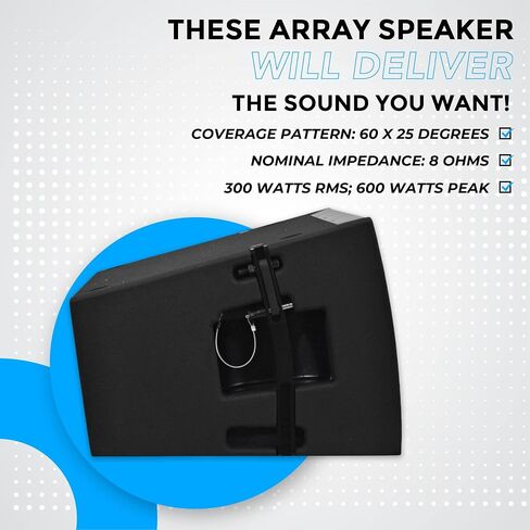 Seismic Audio SAXLP-12A - Powered 12" Line Array Speaker with Dual Compression Drivers in Saudi Arabia