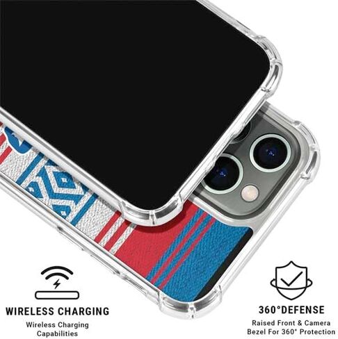 Skinit Clear Phone Case Compatible with iPhone 15 Pro Max - Officially Licensed NFL Buffalo Bills Trailblazer Design in Saudi Arabia