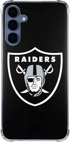 Skinit Clear Phone Case متوافق مع Galaxy S24 - NFL Las Vegas Raiders مرخص رسميًا in Saudi Arabia