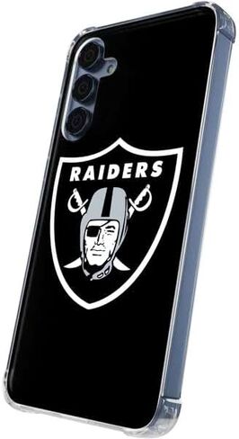 Skinit Clear Phone Case متوافق مع Galaxy S24 - NFL Las Vegas Raiders مرخص رسميًا in Saudi Arabia